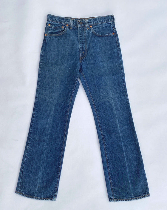 1970's Levi's 517 Bootcut w32 L31 Vintage Flare Jeans #0912