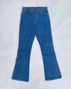 1970's Levi's Big E Bellbottom w28 L30 Vintage Flare Jeans #0914