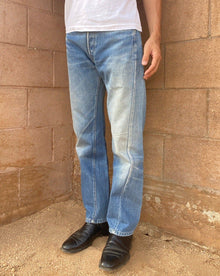  1980's Levi's 501 Selvedge w29 L29 Vintage Jeans #0906
