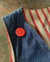 1970's True Hippie Denim Vest