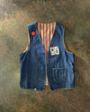 1970's True Hippie Denim Vest