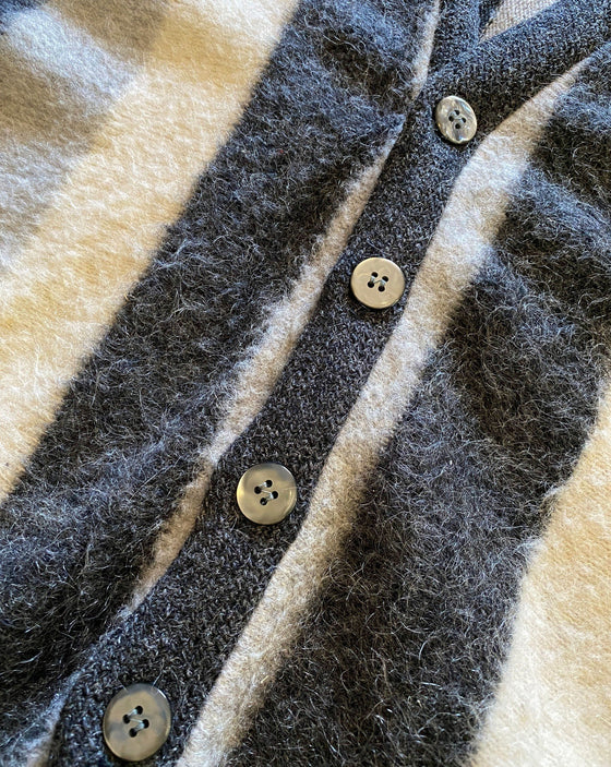 1960’s Striped Mohair Cardigan