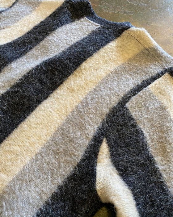 1960’s Striped Mohair Cardigan