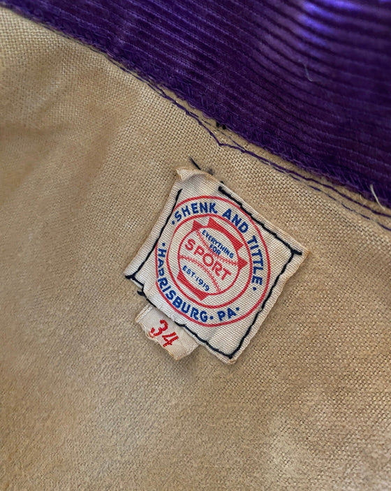 1950's Chain Stitched Athletic Team Jacket