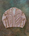 1950's H bar C Rayon Western Jacket Moca