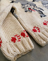 1950's Wolf Cowichan Sweater