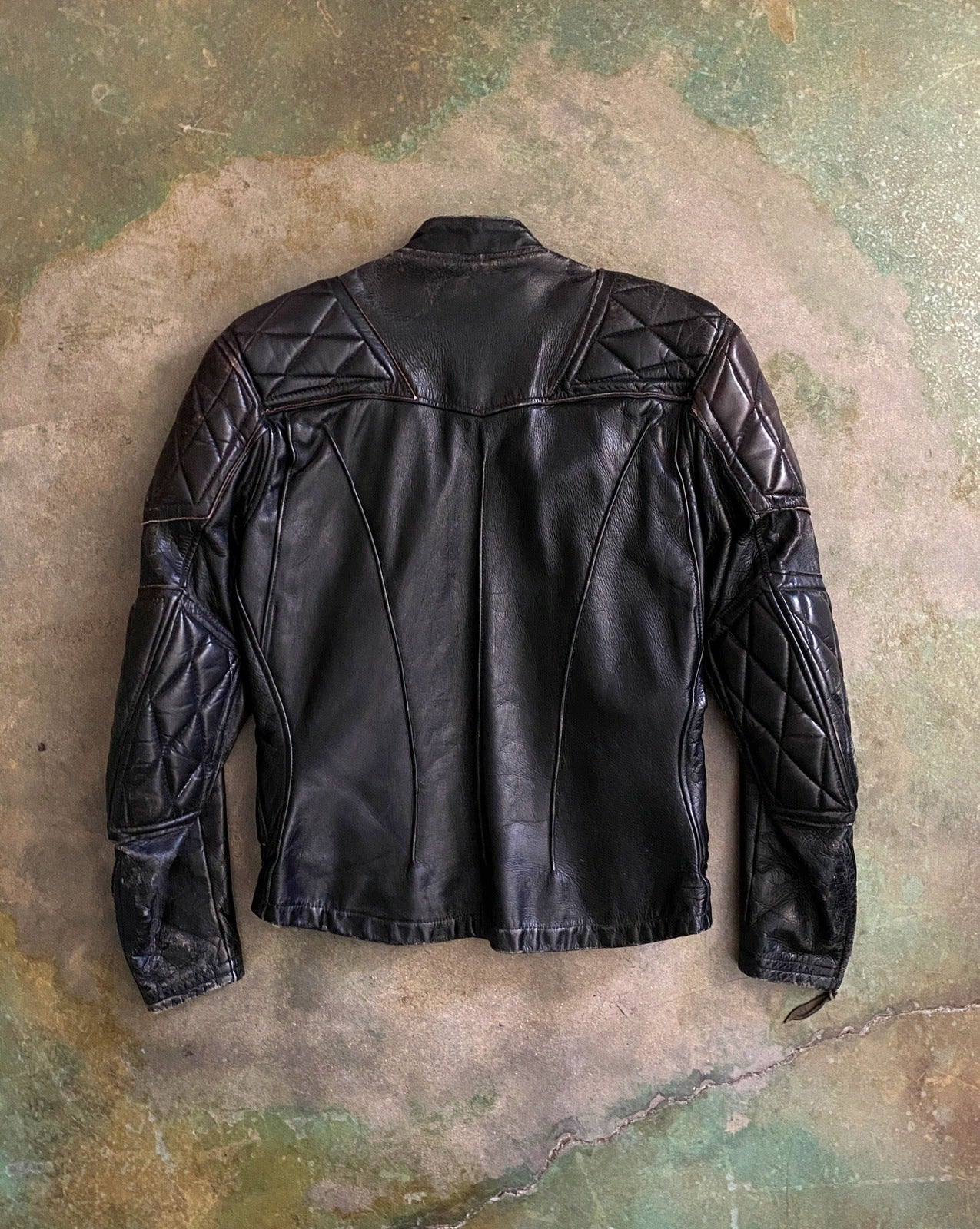 1960's Langlitz Leather Padded Jacket Cascade – en vintage