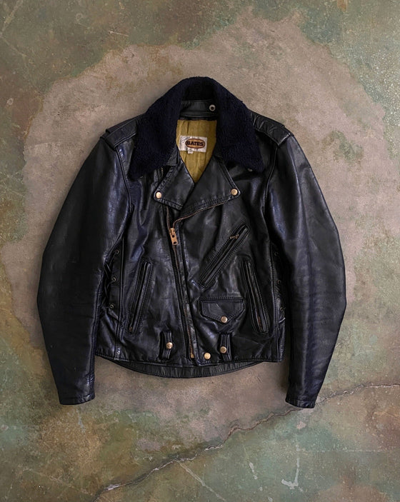 1980's BATES Motorcycle Jacket
