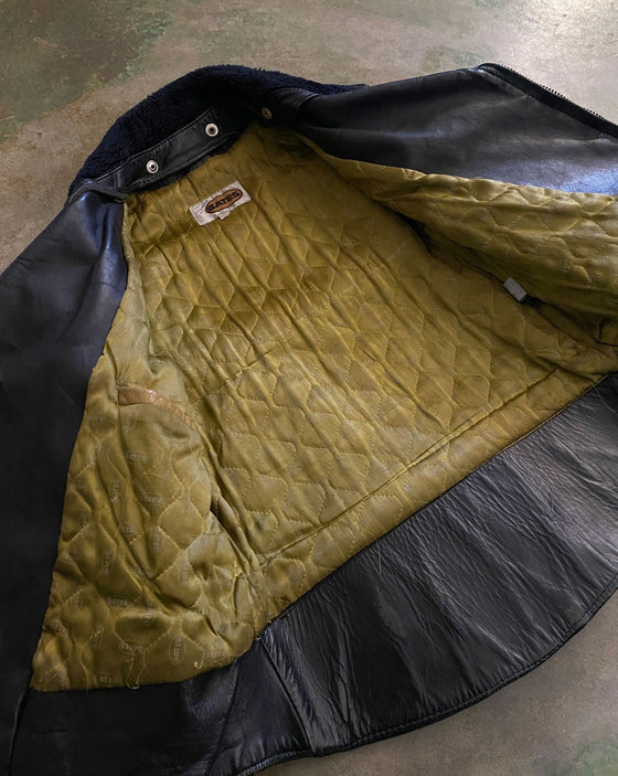 1980's BATES Motorcycle Jacket