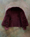 Gucci Shearling Jacket Burgundy