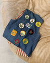 1970's True Hippie Denim Vest