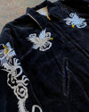 1950's JAPAN Velour Souvenir Jacket "White Eagle"