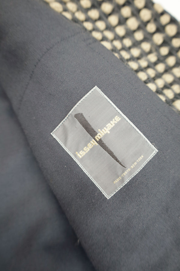 Gathered Dot Jacquard Coat – Issey Miyake, FW 1986