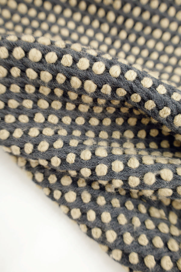 Gathered Dot Jacquard Coat – Issey Miyake, FW 1986