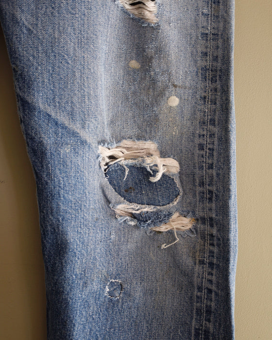 1960’s Levi’s 501 Distressed Jeans