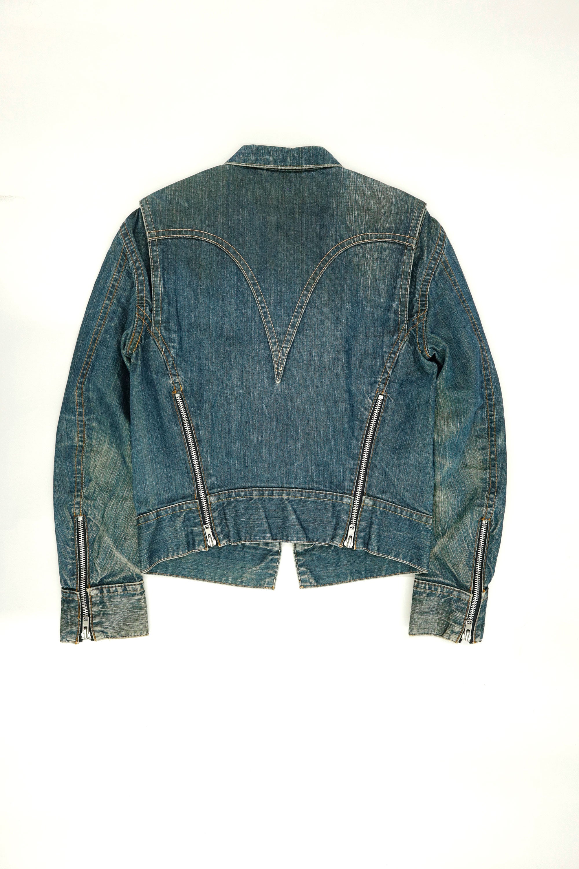 Levi's Red Motorcycle Jean Jacket - 2003