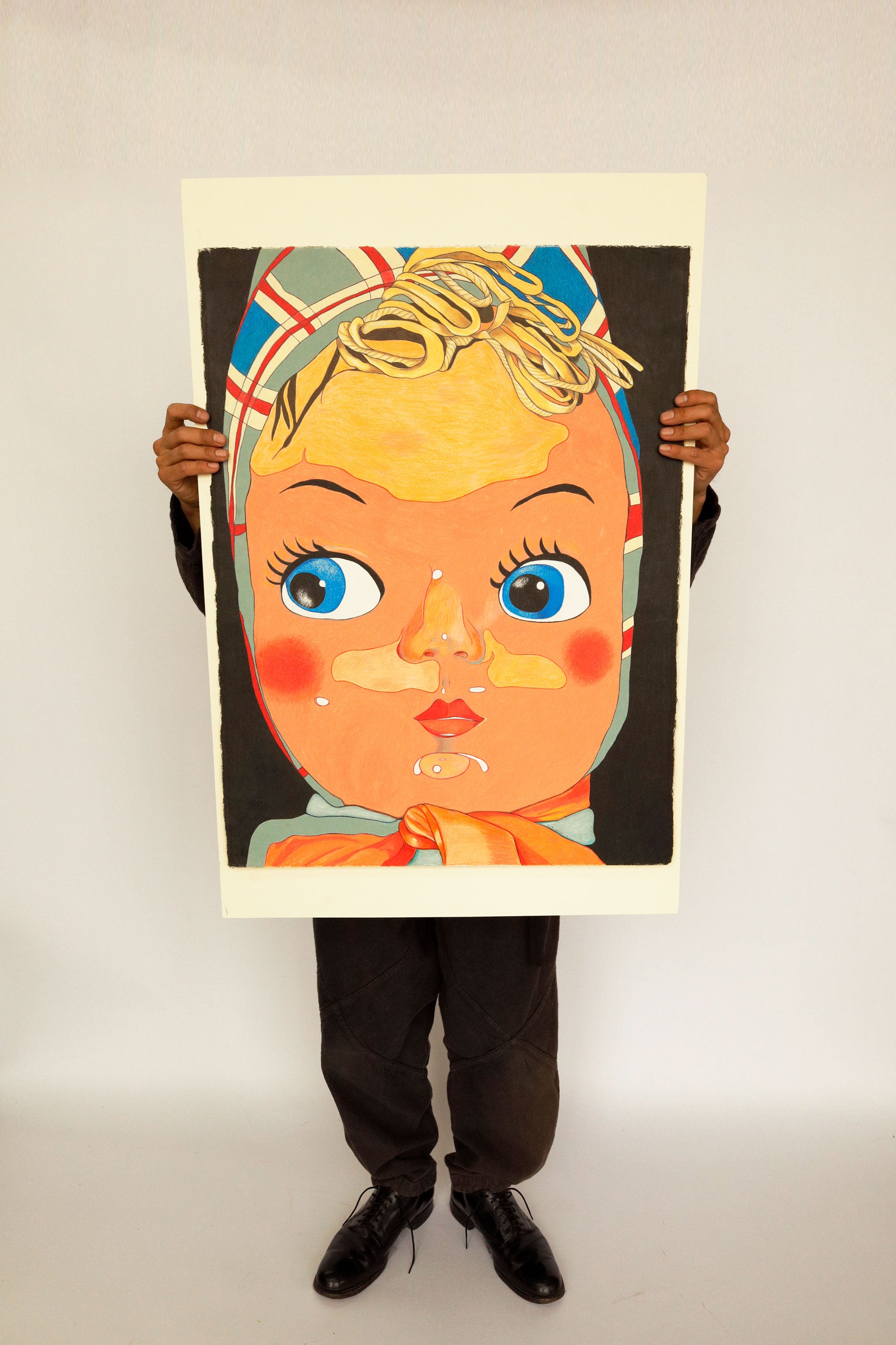 Kewpie in Crayon