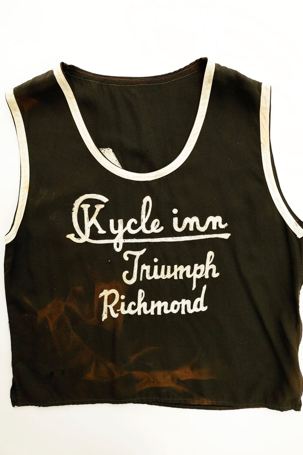 Racing Bib No.24, Cycle Inn Triumph – Richmond, c.1940s