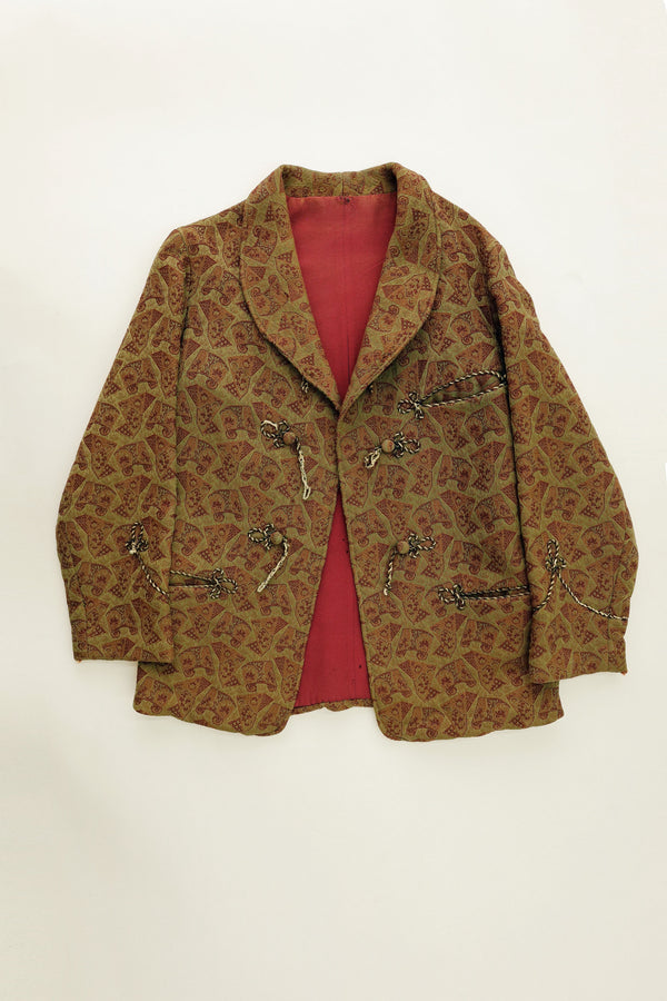 A Jacquard Smoking Jacket, c.1910–20