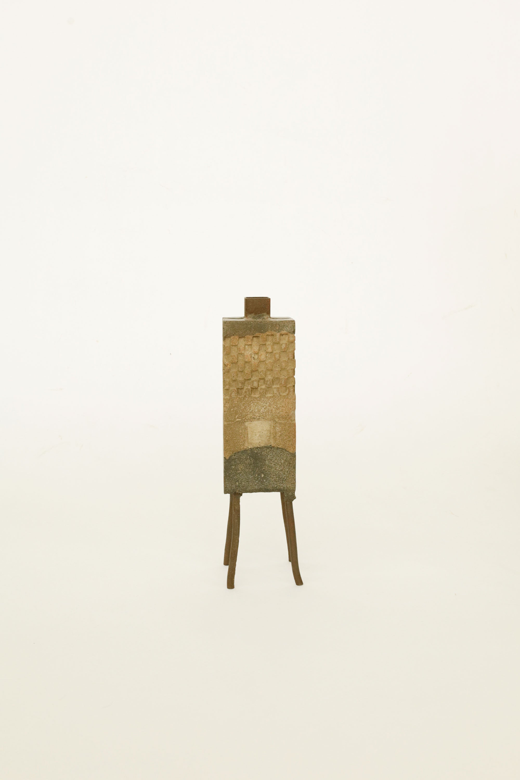 Concrete & Iron Bud Vase –  Contemporary