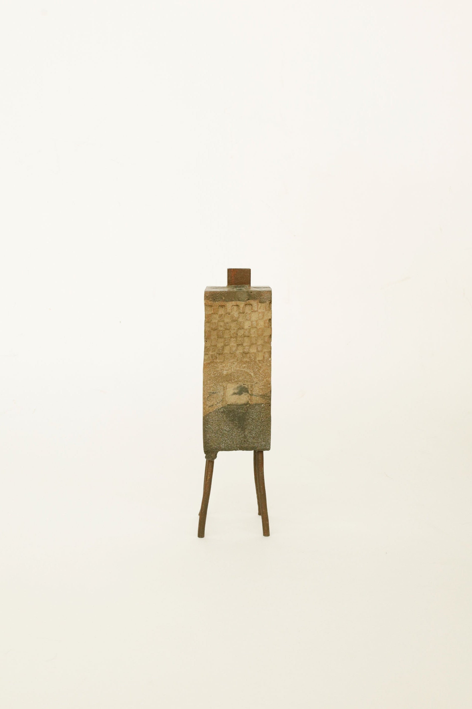 Concrete & Iron Bud Vase –  Contemporary