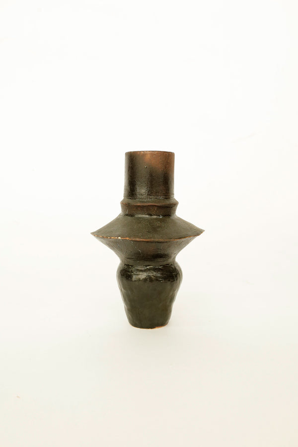 Hand-Formed Studio Pottery Vessel – Maker Unknown, Date Unknown
