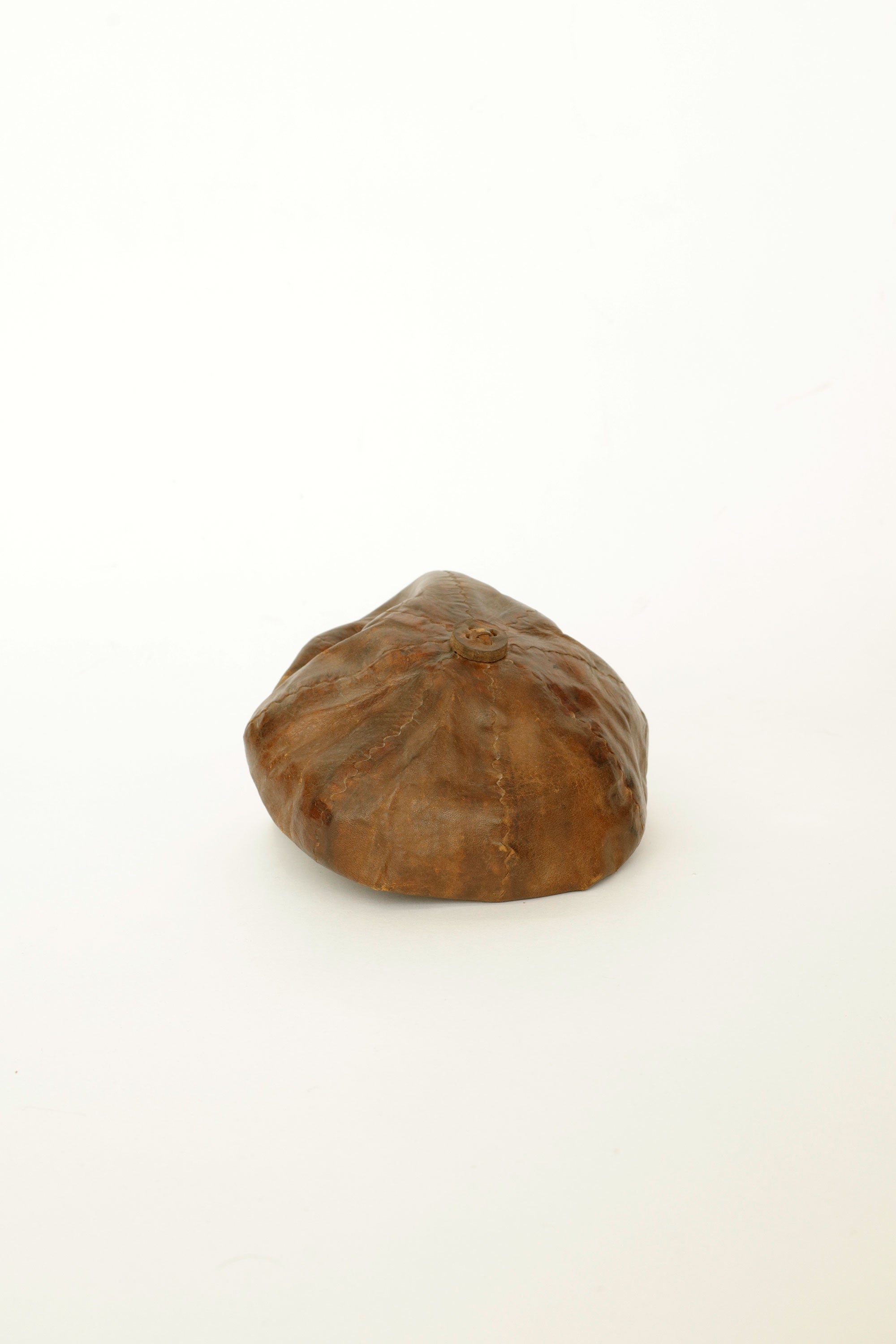 Leather  Sculpture Casket Hat– Brazil, c.1970s