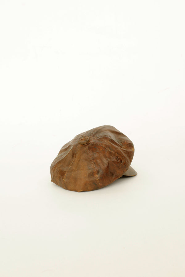 Leather  Sculpture Casket Hat– Brazil, c.1970s