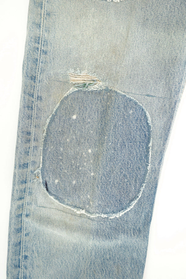 ”501 with Circles” Reconstructed Jeans – Levi’s, c.1990s