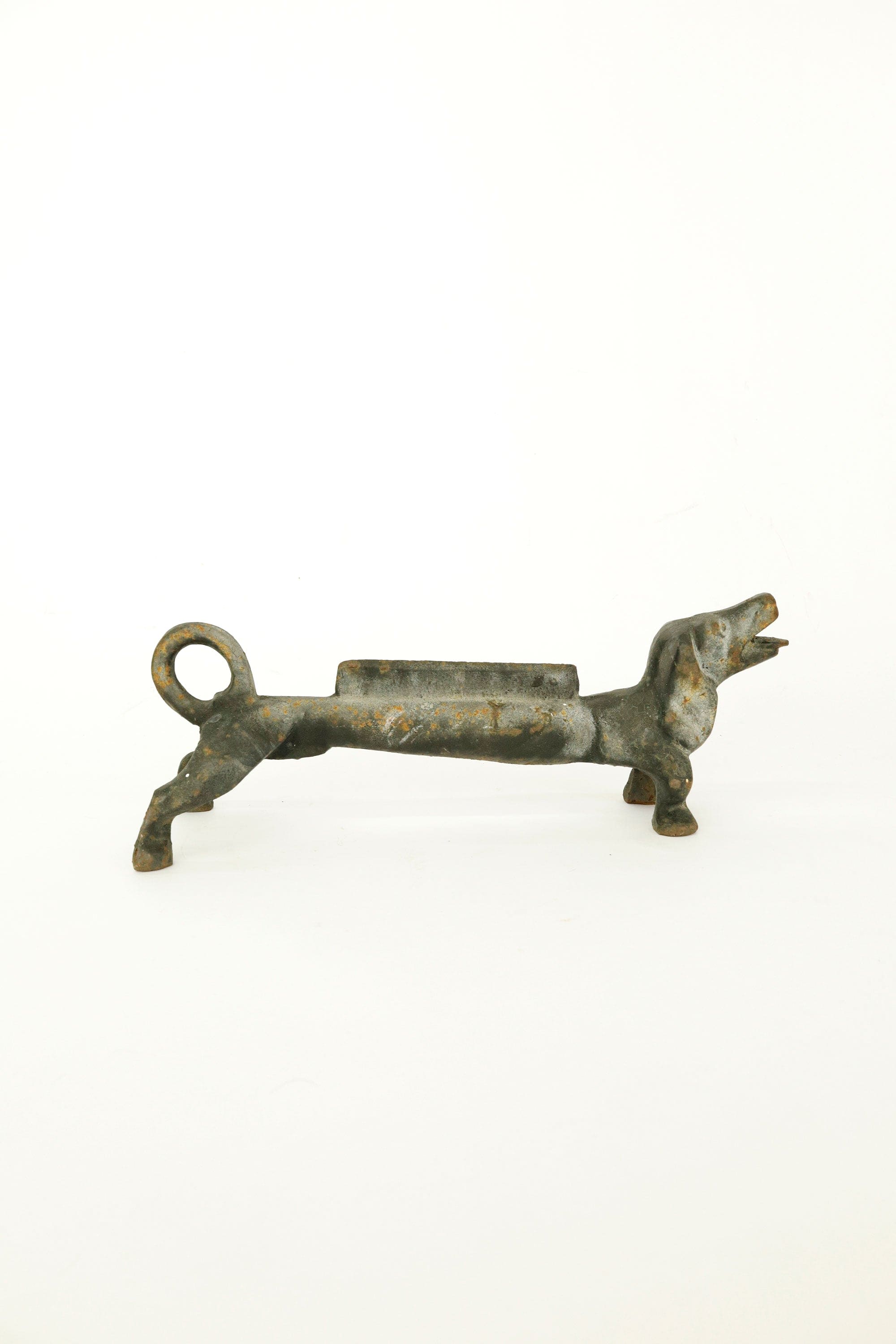 Cast Iron Dachshund Boot Scraper  c.1930s