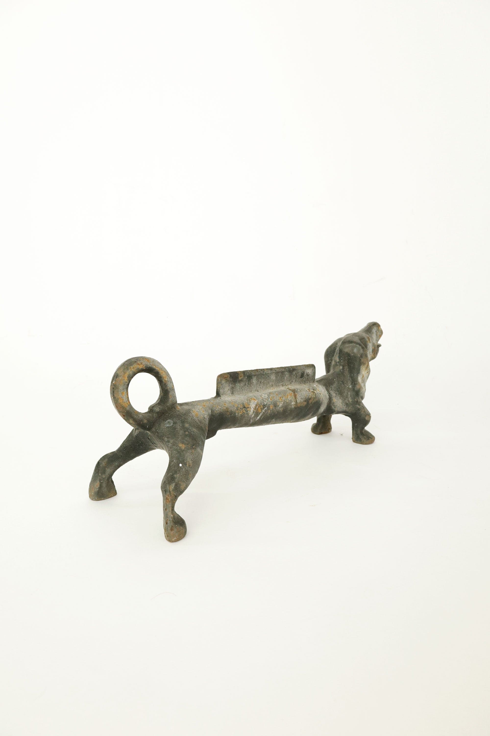 Cast Iron Dachshund Boot Scraper  c.1930s