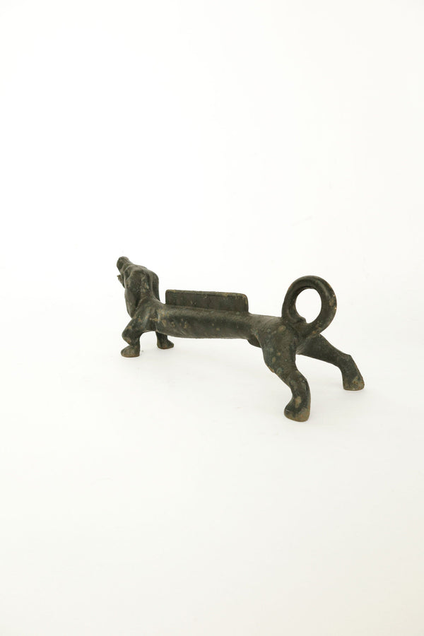 Cast Iron Dachshund Boot Scraper  c.1930s