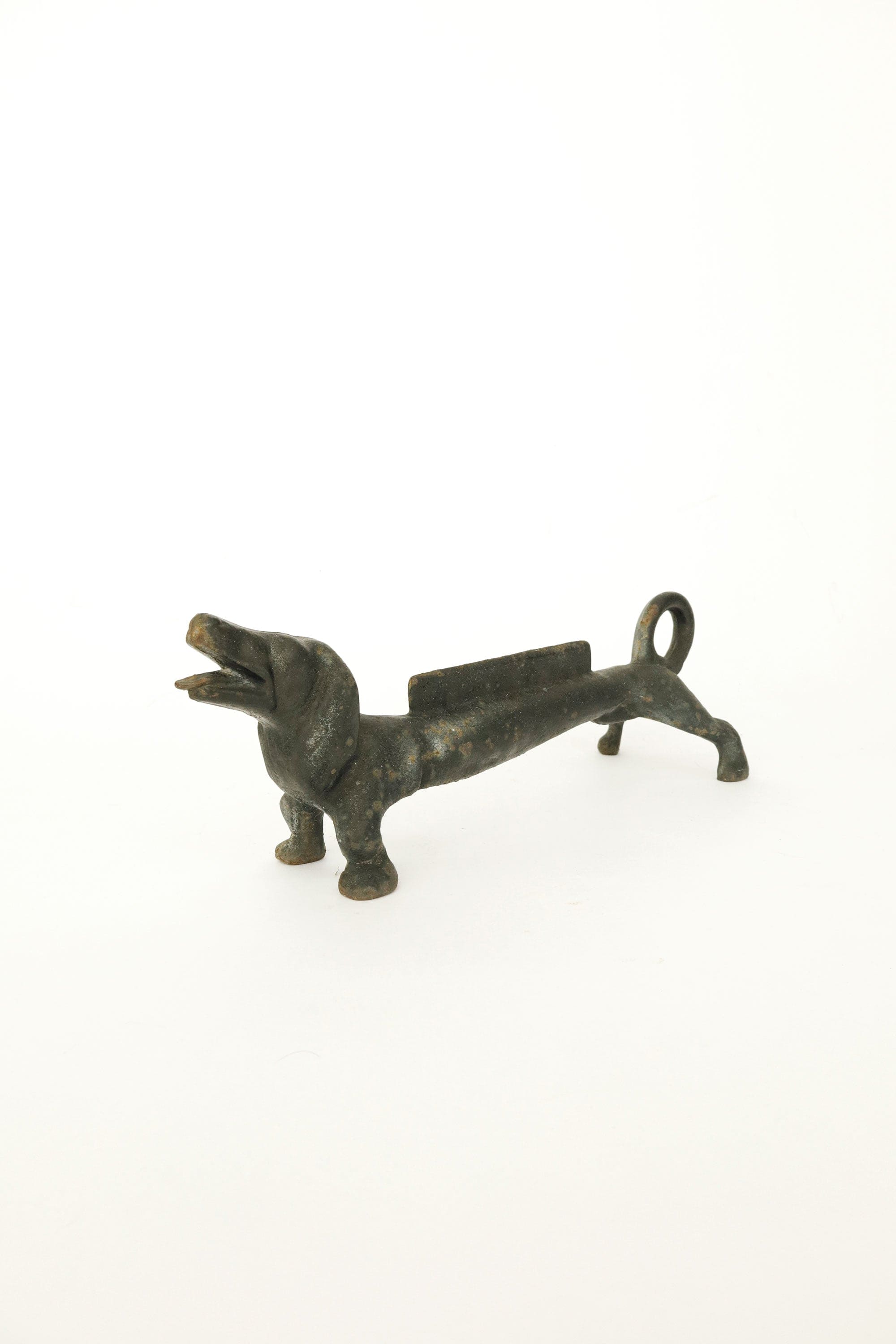 Cast Iron Dachshund Boot Scraper  c.1930s