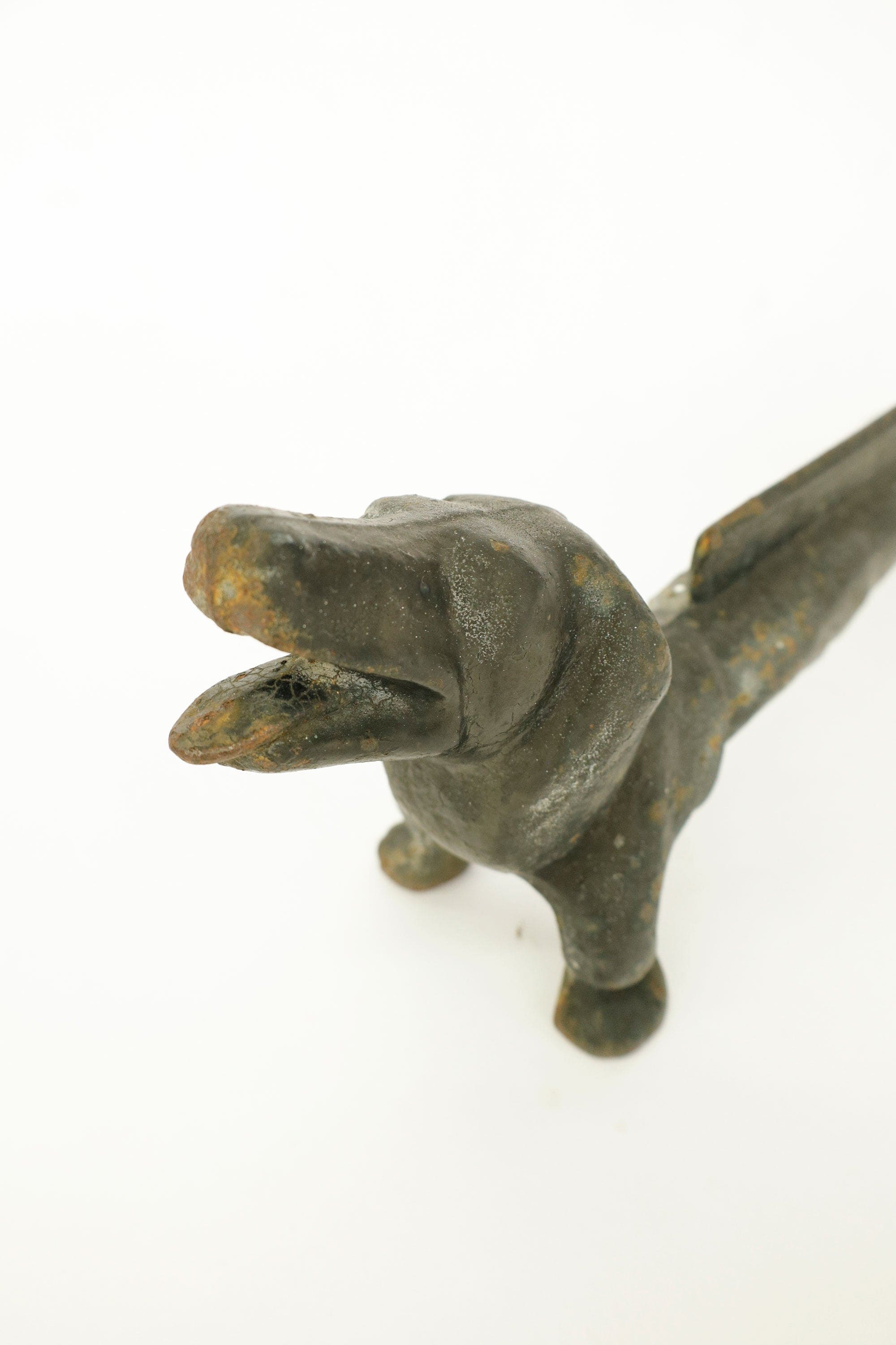 Cast Iron Dachshund Boot Scraper  c.1930s