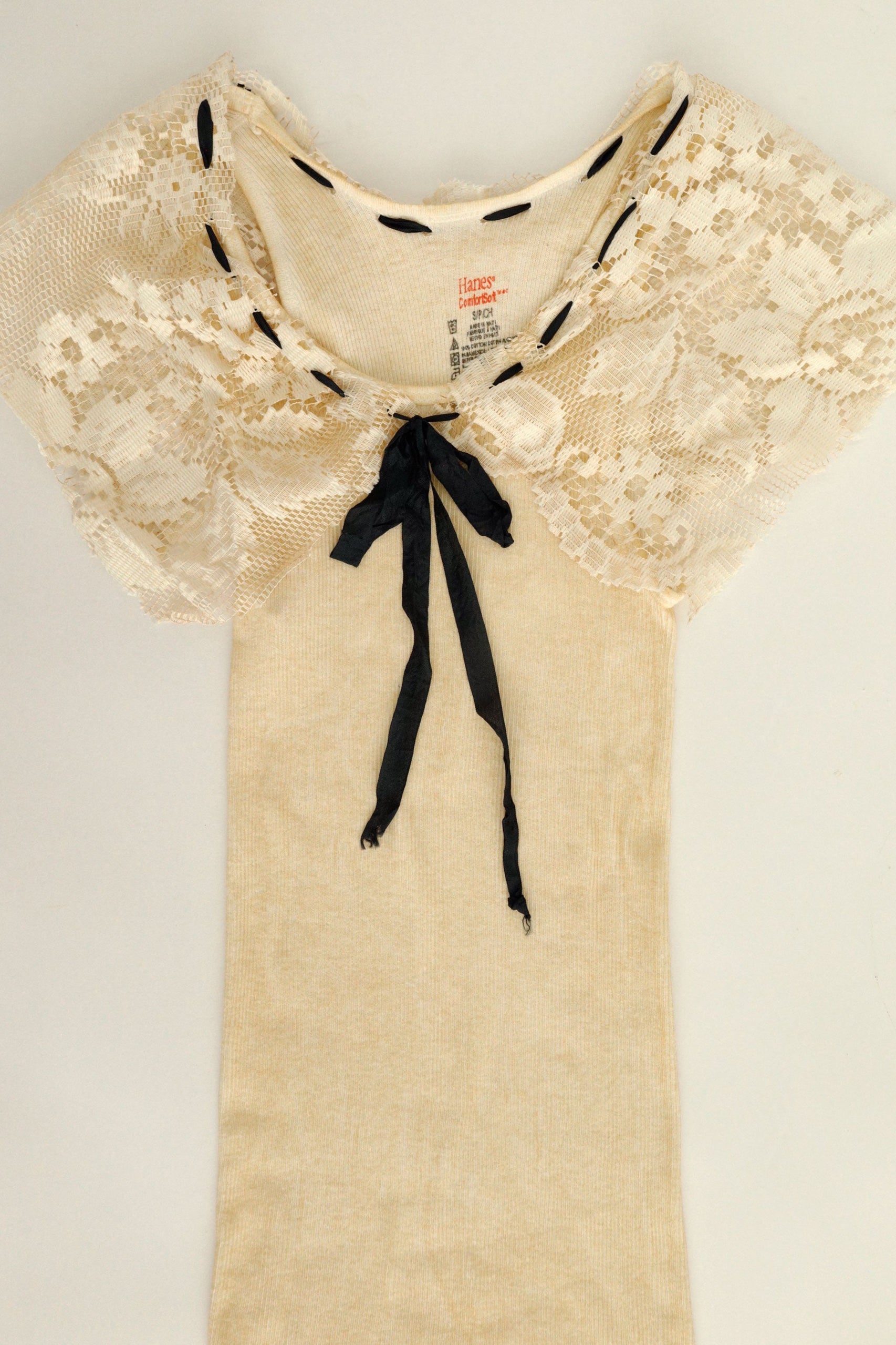 Laced Undershirt – Hanes, USA, date unknown