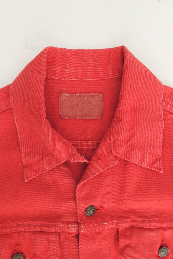 Faded Scarlet Trucker – Levi’s, USA, c.1980s