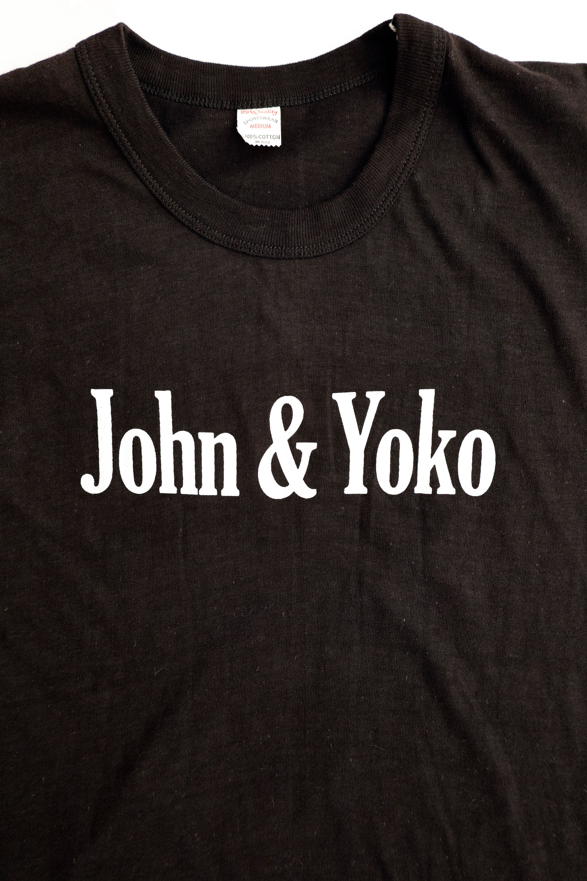 John & Yoko “Some Time in New York City” T-Shirt – c.1970s–80s