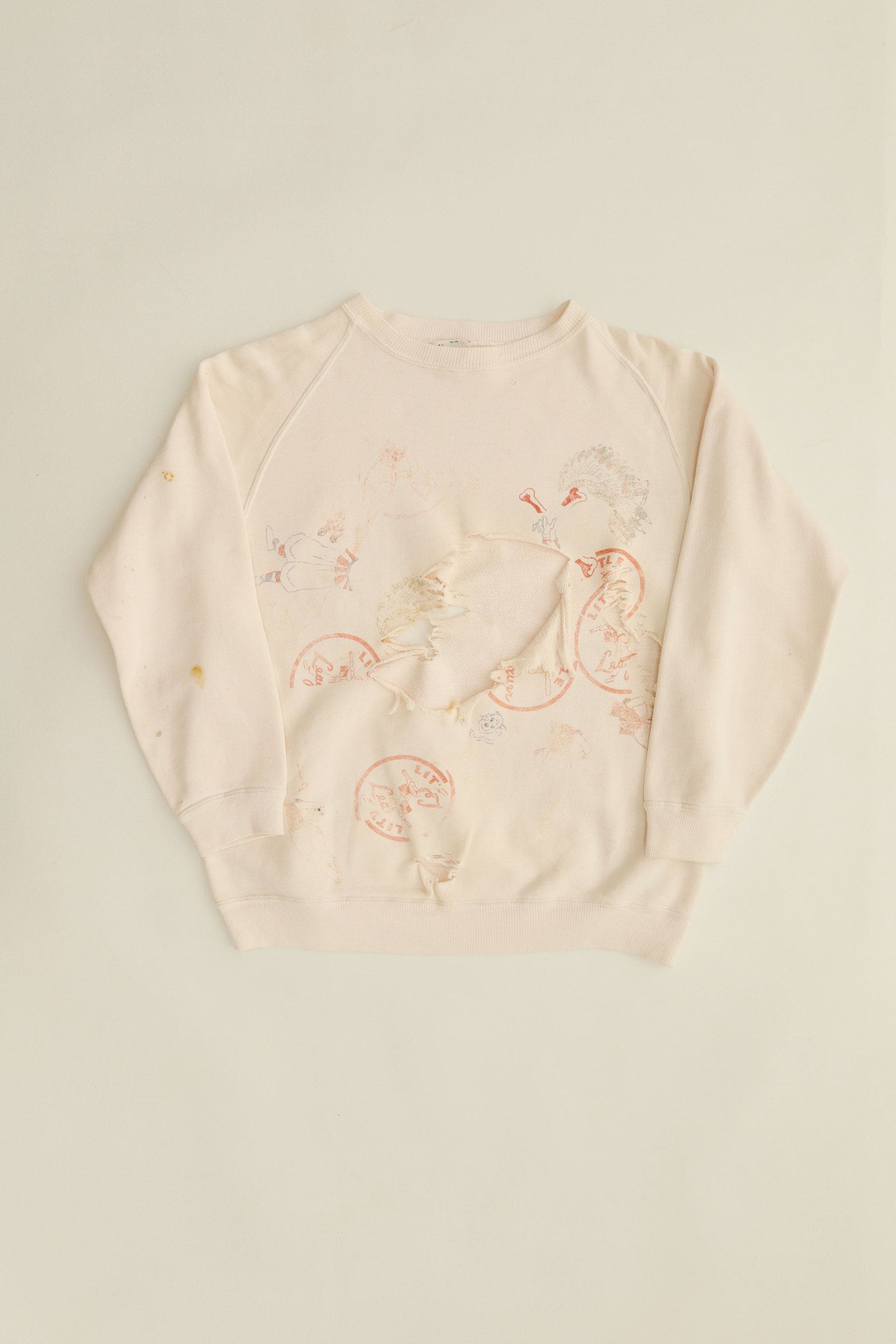 Experimental Printed Sweatshirt -AKOM c.1960s