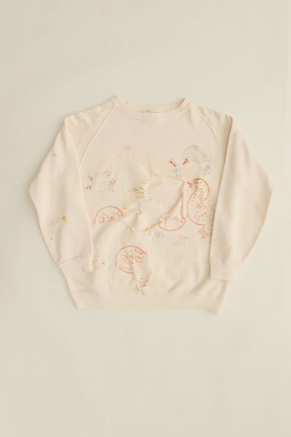 Experimental Printed Sweatshirt -AKOM c.1960s