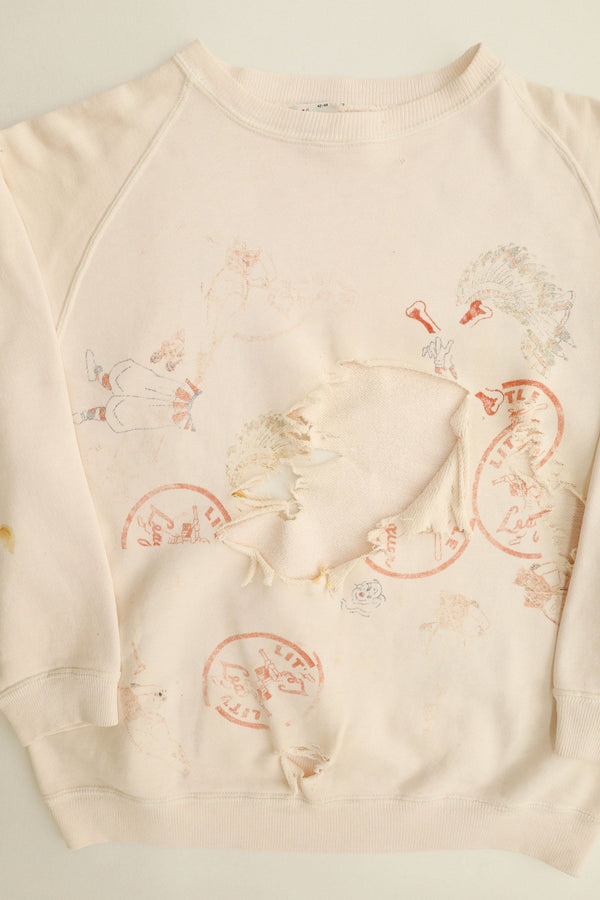 Experimental Printed Sweatshirt -AKOM c.1960s