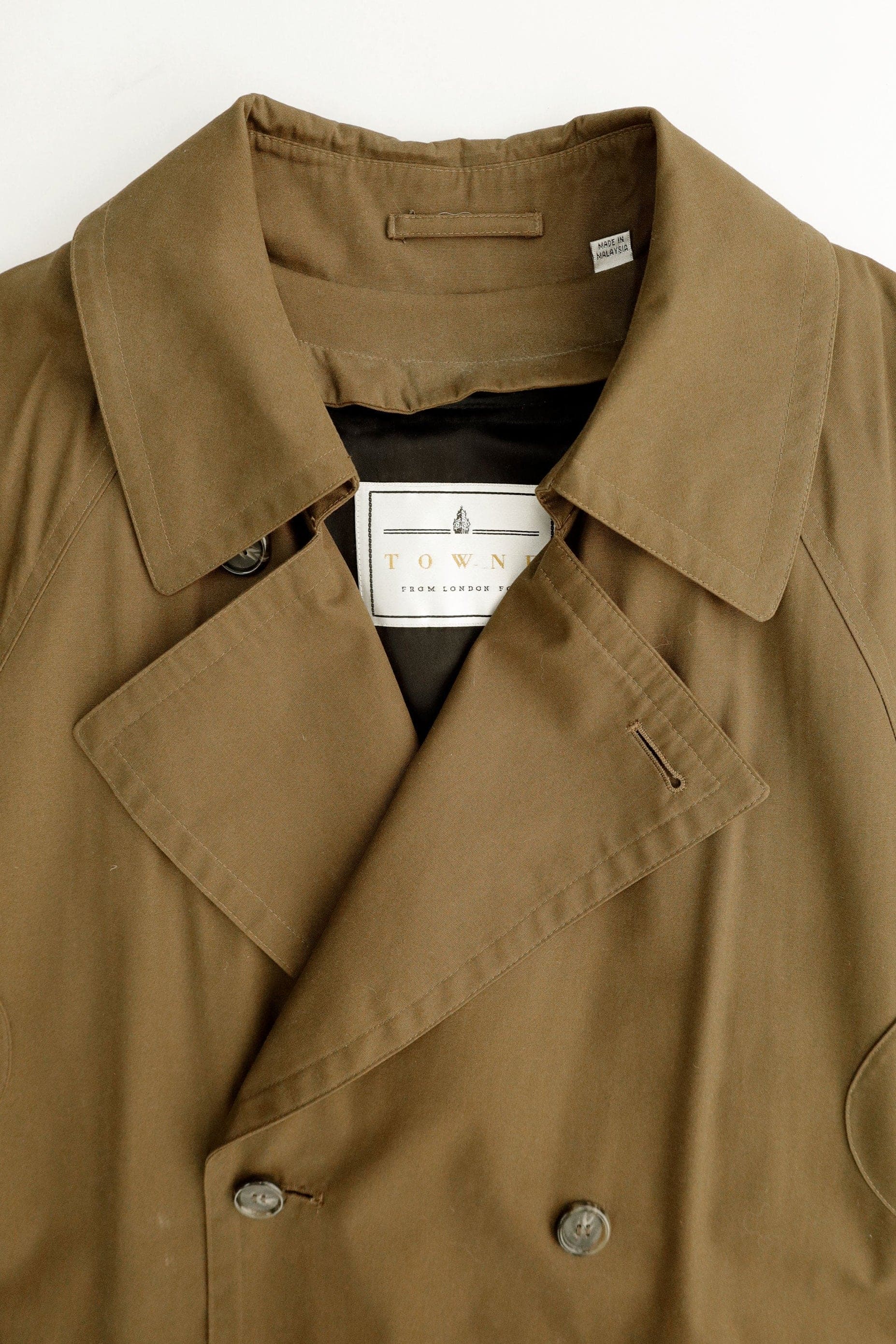 Olive Trench Coat – Towne, c.2000s
