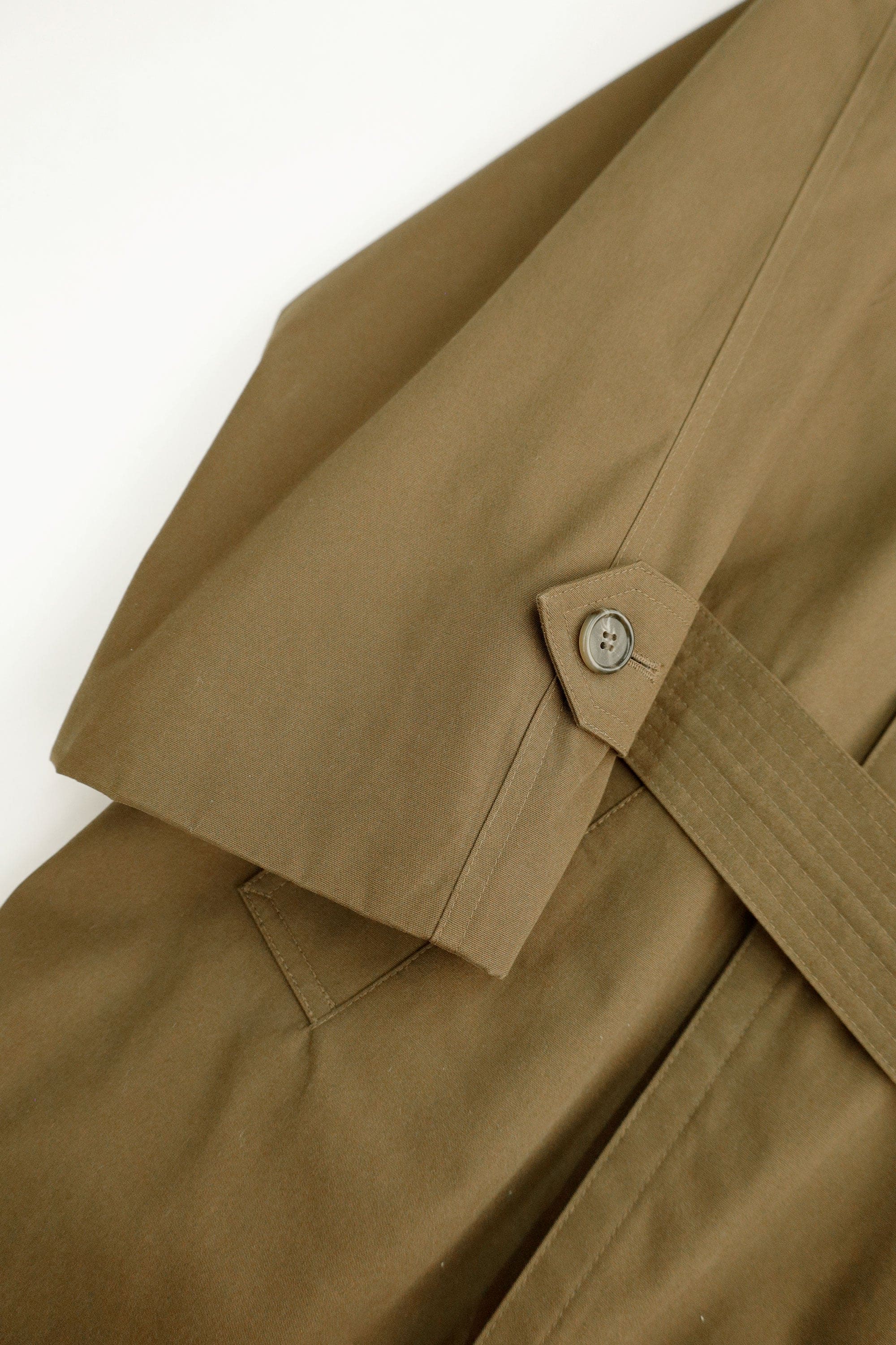 Olive Trench Coat – Towne, c.2000s