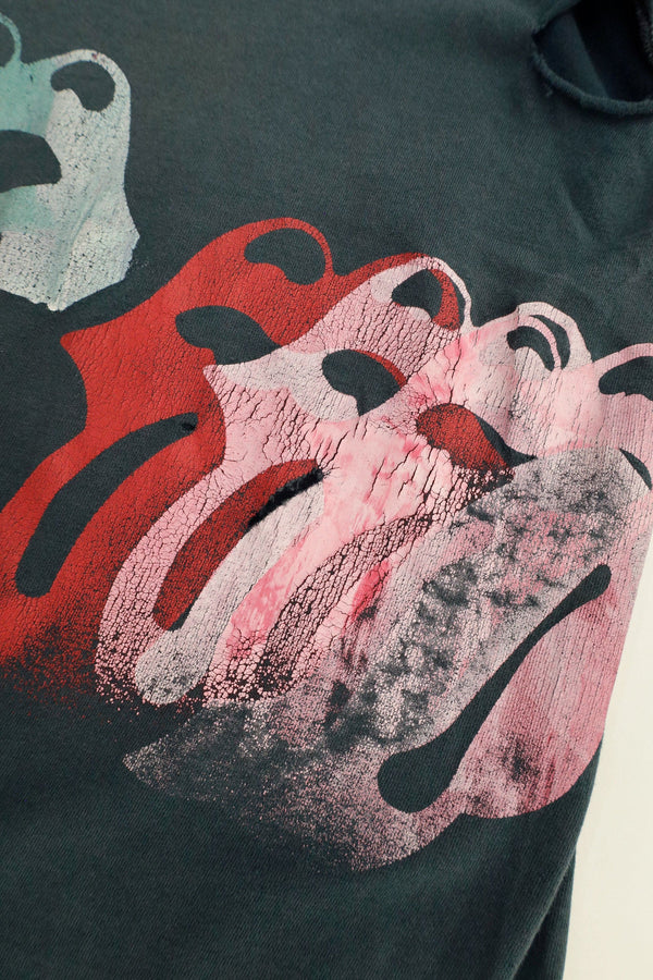 Rolling Stones Test Print T-Shirt — c. Early 1990s