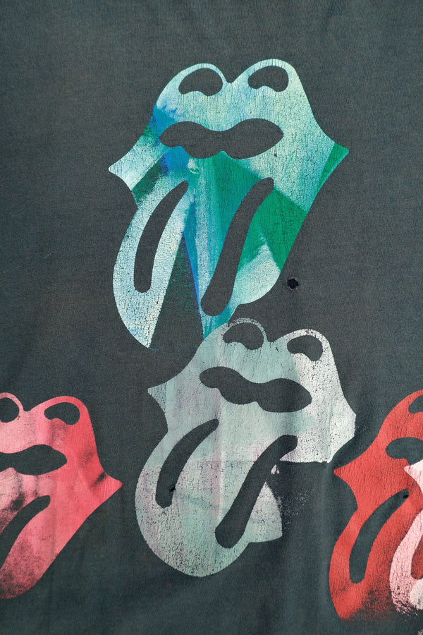 Rolling Stones Test Print T-Shirt — c. Early 1990s