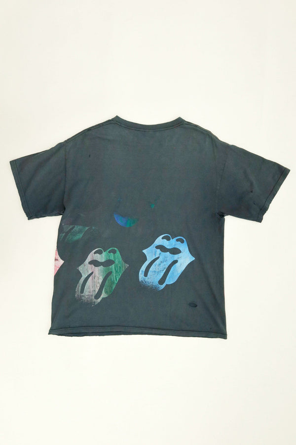 Rolling Stones Test Print T-Shirt — c. Early 1990s