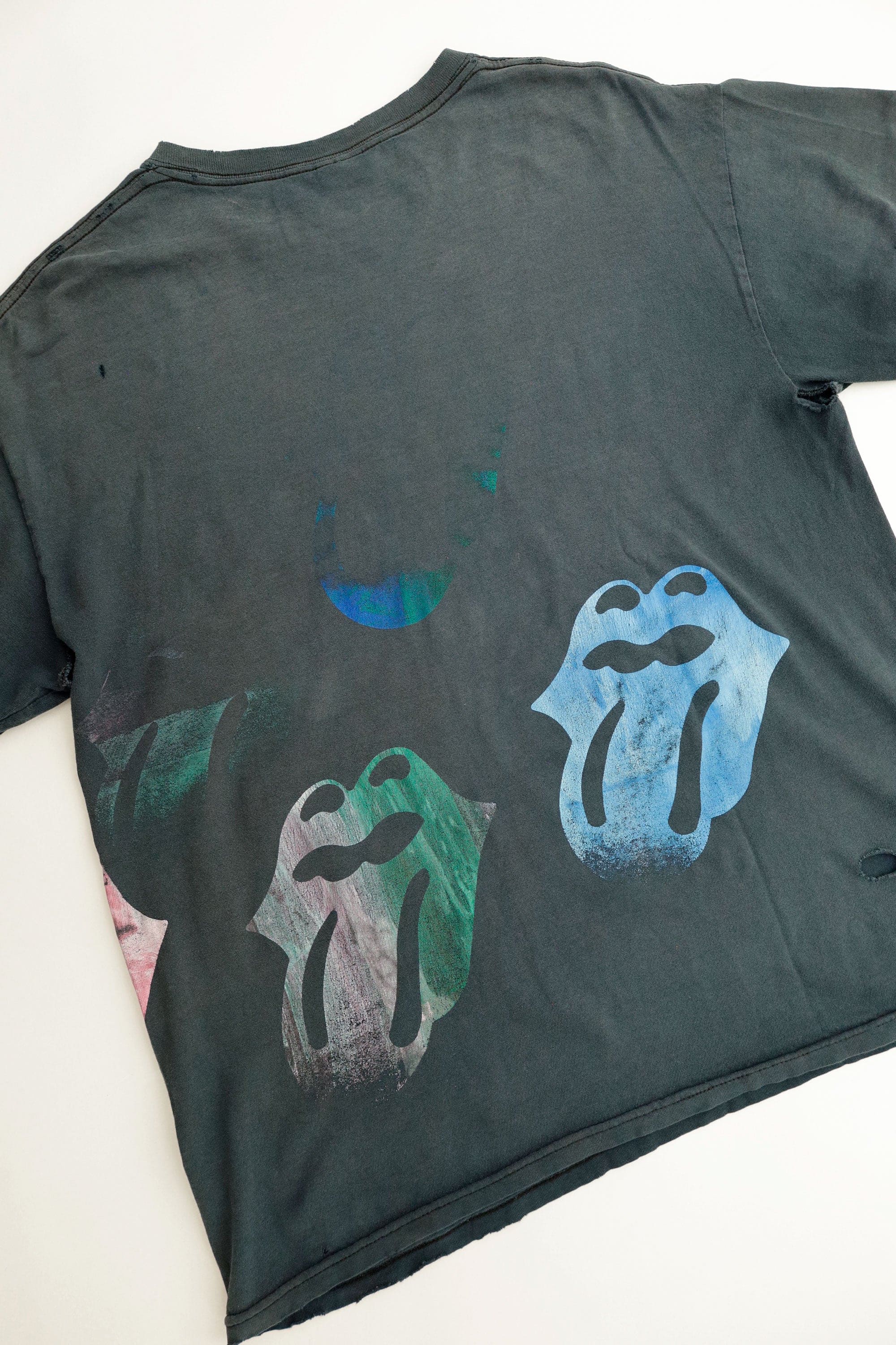 Rolling Stones Test Print T-Shirt — c. Early 1990s