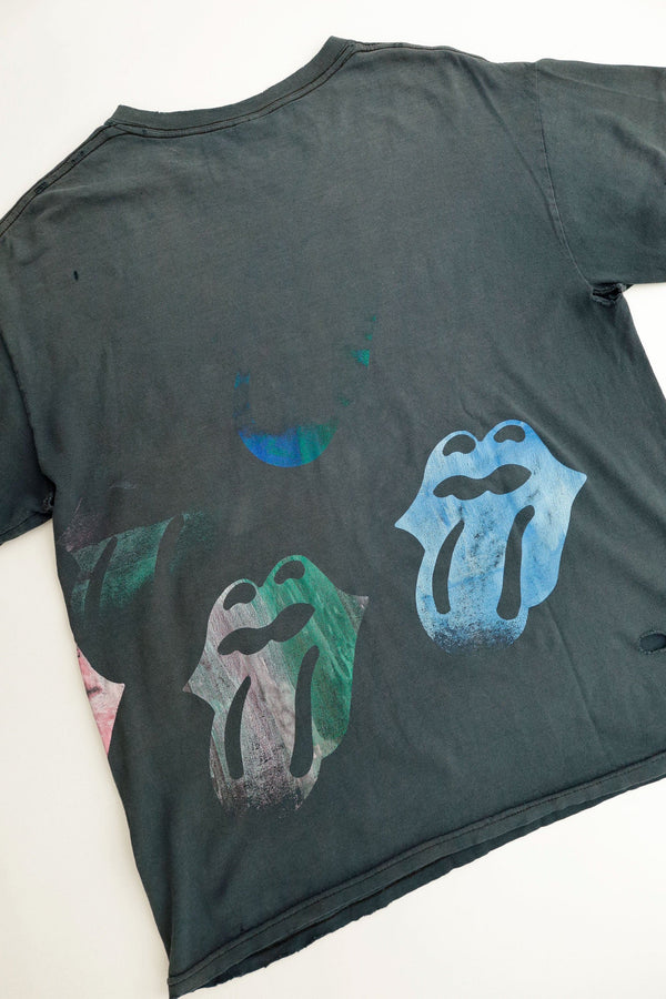 Rolling Stones Test Print T-Shirt — c. Early 1990s
