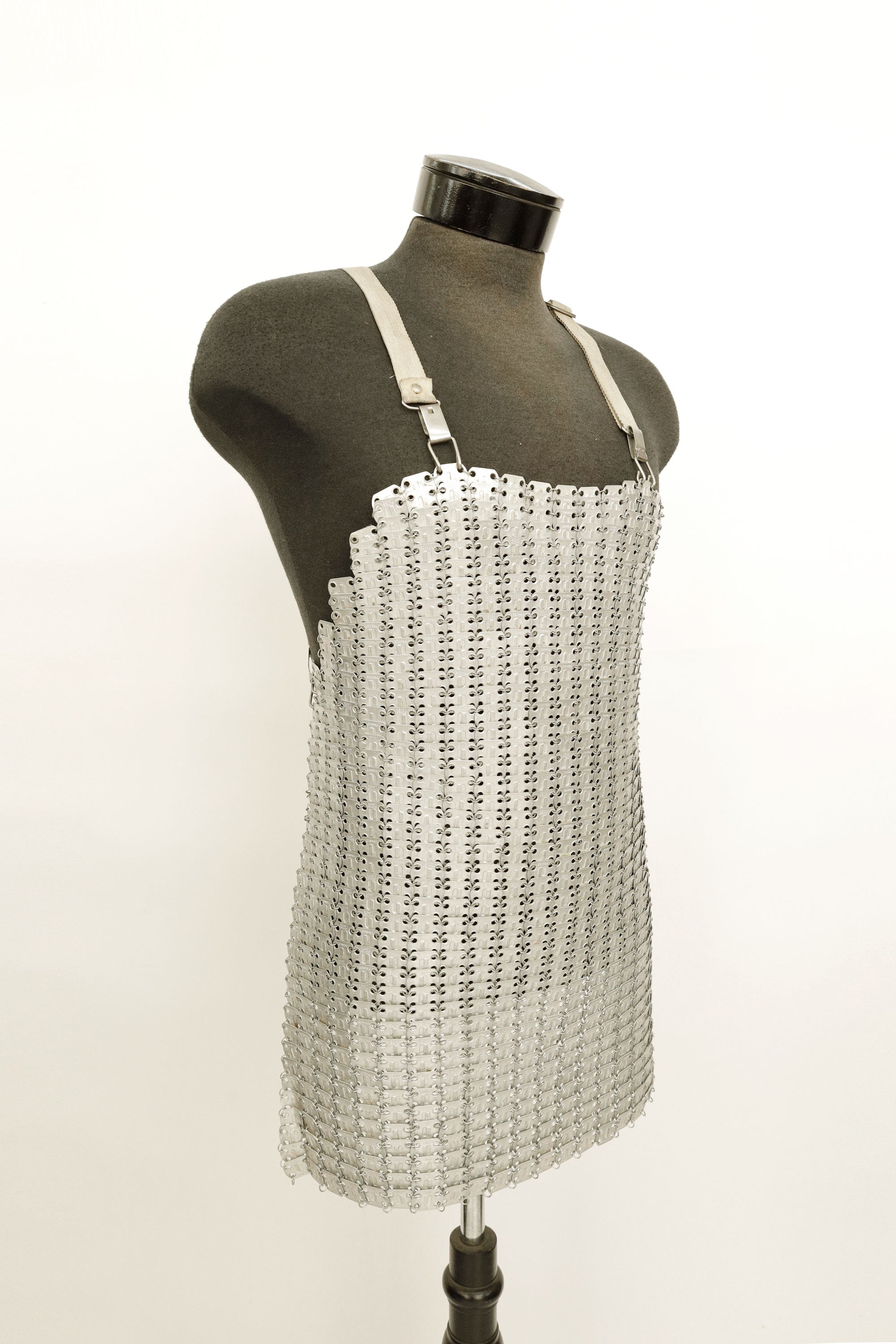 Metallic Apron Metal Butcher Apron, France, c.1950s–80s (Era Unknown)