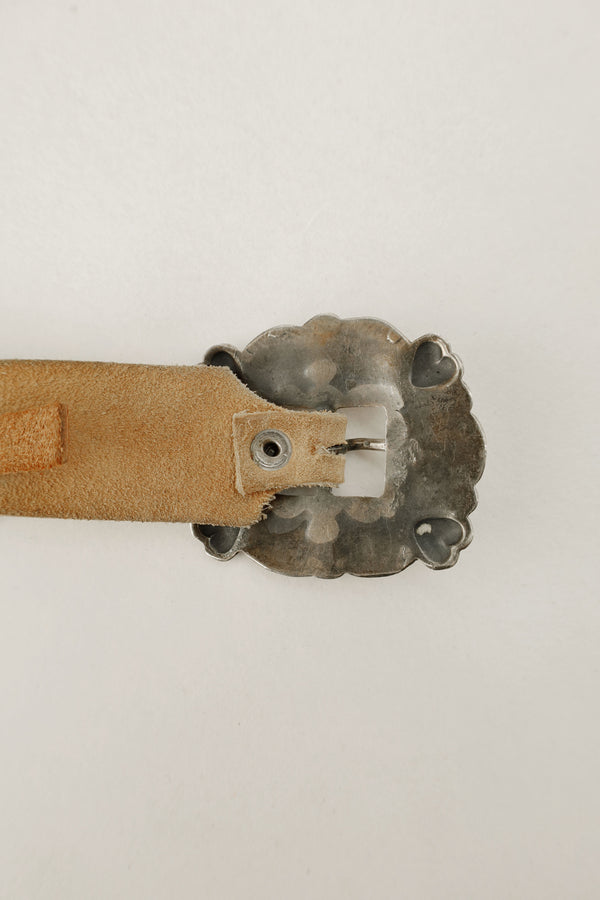 Radiating Heart Concho Belt – Navajo, c.1930s