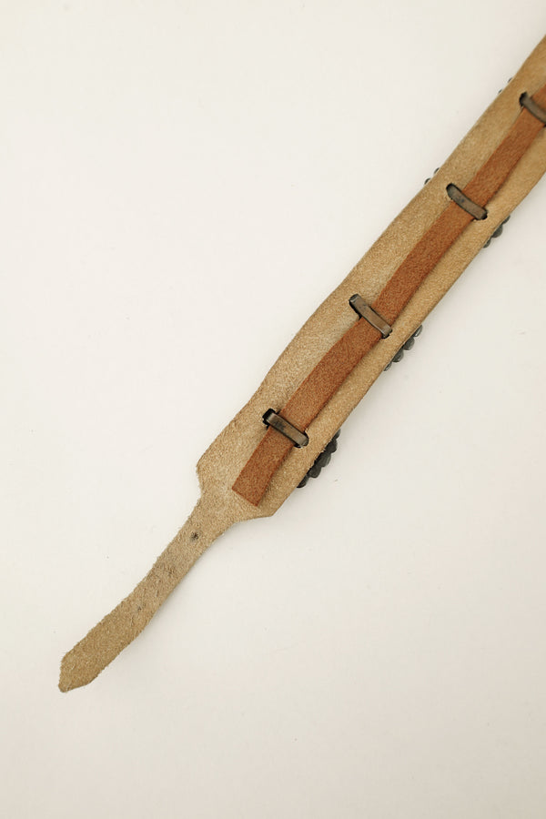 Radiating Heart Concho Belt – Navajo, c.1930s